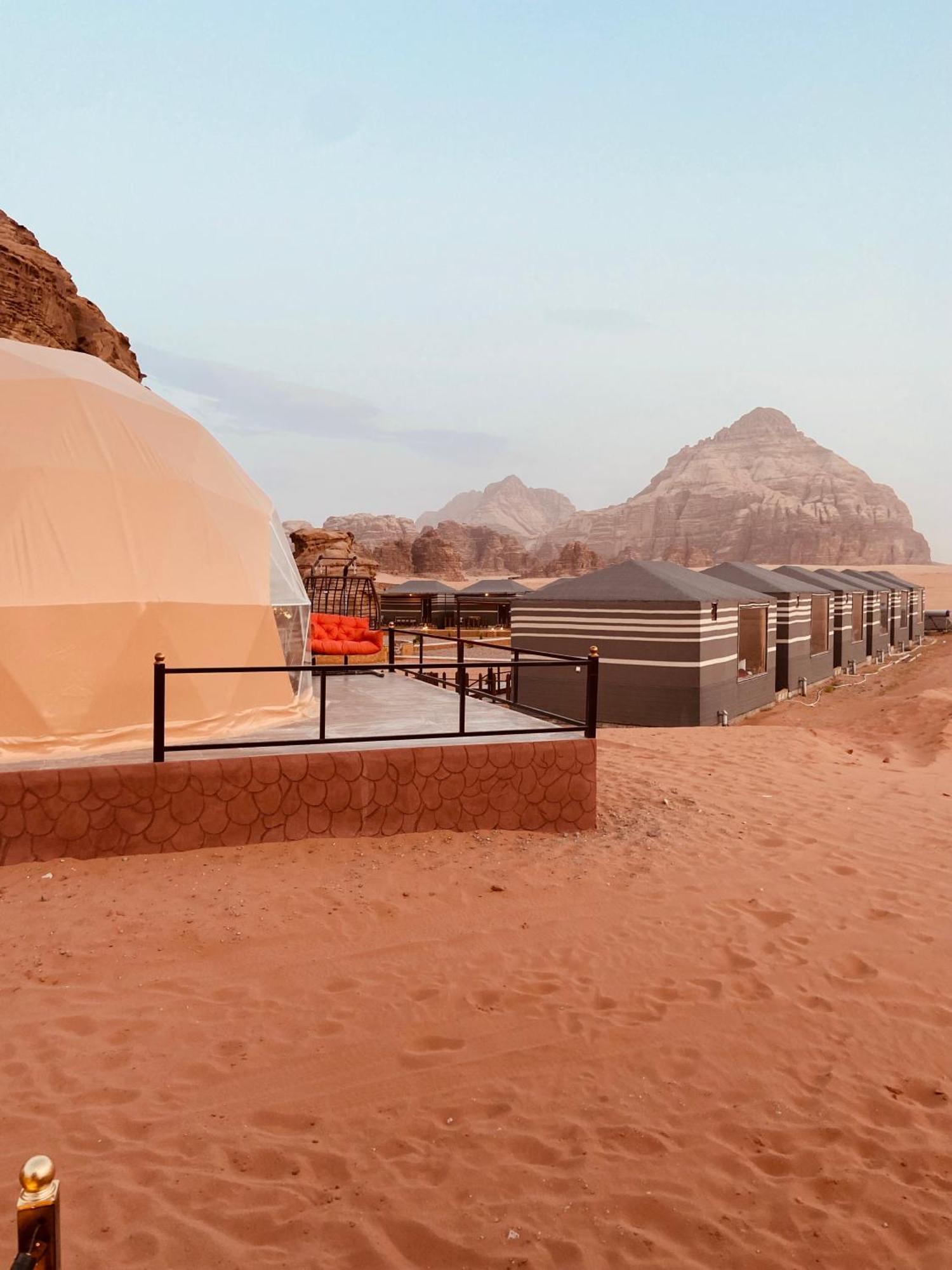 Hotel Faisal Wadi Rum Camp Esterno foto