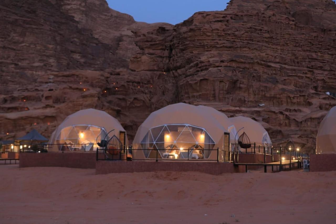 Hotel Faisal Wadi Rum Camp Esterno foto